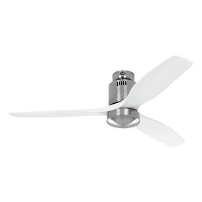 Ventilateur Plafonnier Aerodynamix Eco 132cm Chromé Blanc