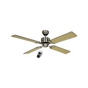 Ventilateur Plafond Telesto 132cm Chrom Erable Weng