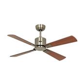 Ventilateur de Plafond Eco Neo 103cm Laiton Noyer Cerisier