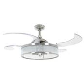 Ventilateur Plafond Retractable Corbelle 122cm Chrom