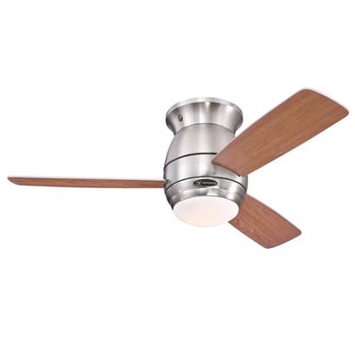 Ventilateur Plafond HALLEY 112cm Nickel Brossé