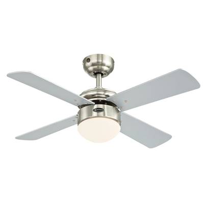 Ventilateur de Plafond COLOSSEUM 90cm Nickel Brossé