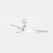 Ventilateur Plafond Tramuntana 142cm Blanc Transparent