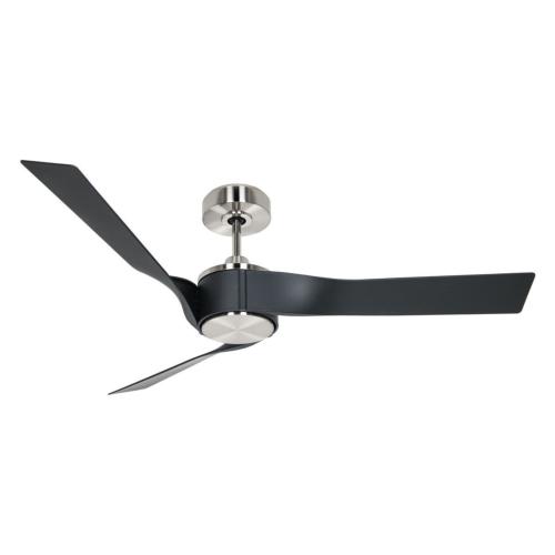 Ventilateur Plafond Eco Revolution 136cm Chromé Noir