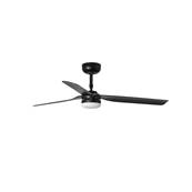 Ventilateur Plafond Punt LED 130cm Noir