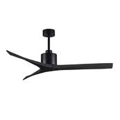 Ventilateur Plafond Mollywood 152cm Noir