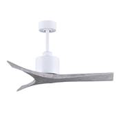 Ventilateur Plafond Mollywood 107cm Blanc Bois vieilli