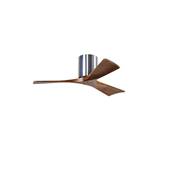 Ventilateur de Plafond Irene-3H 106cm Chrom Poli Noyer