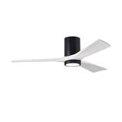 Ventilateur Plafond avec Lumire Irene-3HLK 132cm Noir Blanc