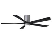 Ventilateur Plafond avec Lumière Irene-5HLK 152cm Nickel Noir