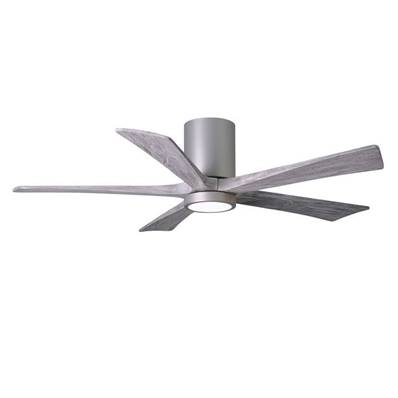 Ventilateur Plafond avec Lumière Irene-5HLK 132cm Nickel Bois Vieilli