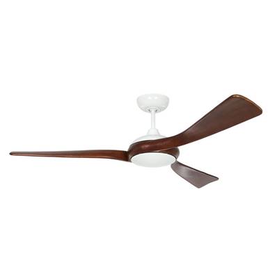 Ventilateur Plafonnier Eco Interior 142cm Blanc Noyer