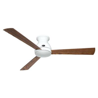 Ventilateur Plafonnier Eco Pallas 142cm Blanc Noyer Chene