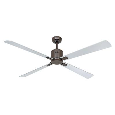 Ventilateur Plafond Eco Neo 152cm Bronze Argenté Wengé