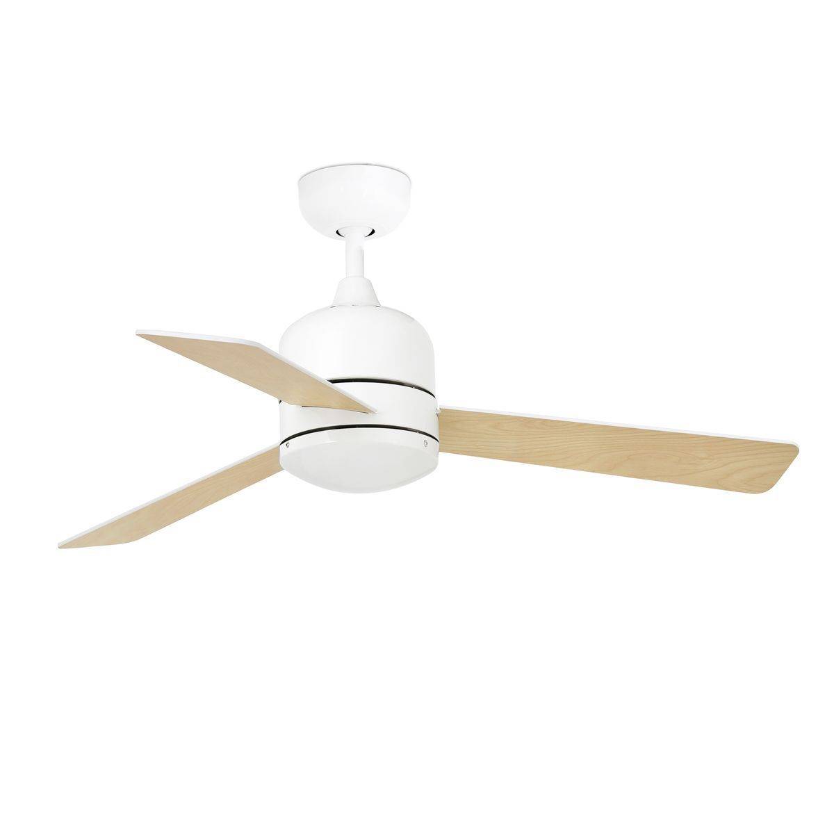 Ventilateur Plafond Oboe 105cm Blanc Erable