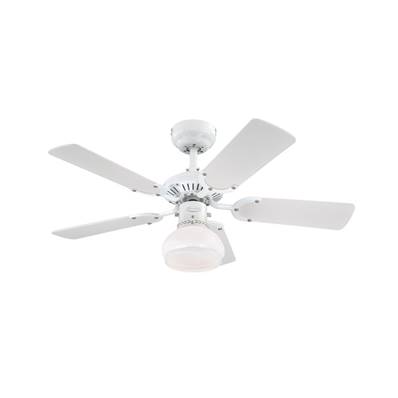 Ventilateur Plafond PRINCESS RADIANCE II 90cm Blanc Hêtre