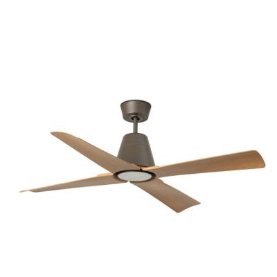 Ventilateur plafond 130 cm TYPHOON M LED Marron et Bois