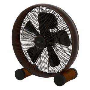 Ventilateur de sol Floor Fan Bronze et Noir
