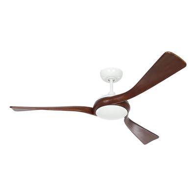 Ventilateur Plafonnier Eco Interior 142cm Blanc Noyer