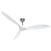 Ventilateur Plafond Eco Airscrew 152cm Chrom Blanc