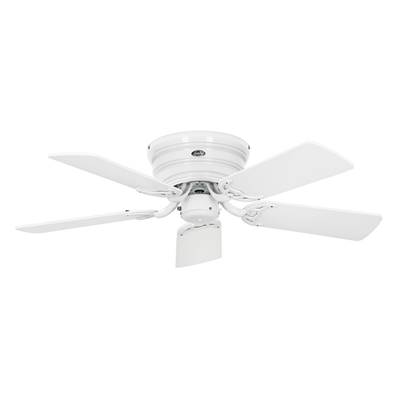 Ventilateur de Plafond Classic Flat 103cm Blanc Gris