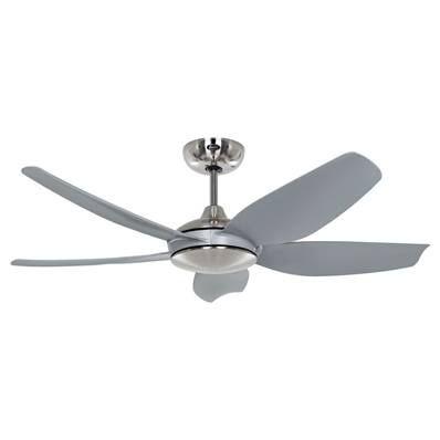 Ventilateur Plafonnier Eco Volare 116cm Chromé Gris