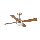 Ventilateur Plafond Icaria 132cm Laiton Marron Chne