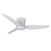 Ventilateur Plafond LED Extrieur Flush 122cm Blanc