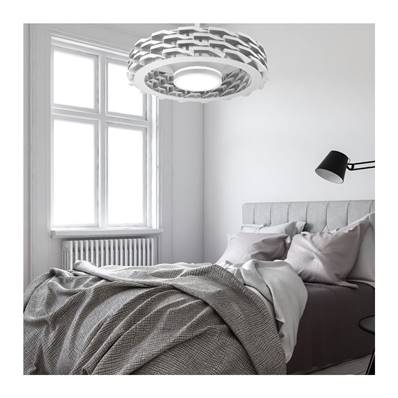 Ventilateur Plafond Sans Pale Rubik 73cm Blanc