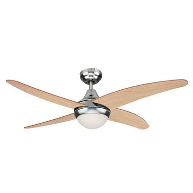 Ventilateur Plafond Achilia 105cm Nickel Pin