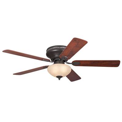 Ventilateur de Plafond EVERETT 132cm Espresso Bois de pommier