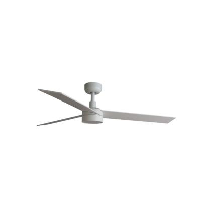 Ventilateur plafond blanc/frêne RUDDER L LED 132 cm 