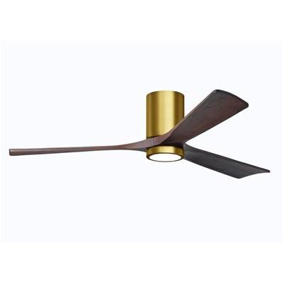 Ventilateur Plafond Irene-3HLK 152cm Laiton Noyer