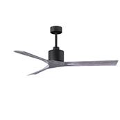 Ventilateur Plafond Nan 152cm Noir Bois vieilli