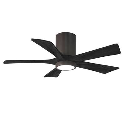 Ventilateur Plafond avec Lumière Irene-5HLK 106cm Bronze Noir