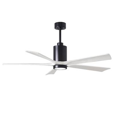 Ventilateur Plafond Patricia-5 152cm Noir Blanc