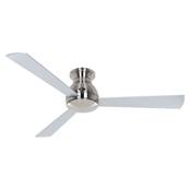 Ventilateur Plafond Eco Pallas 142cm Chromé Argenté Cerisier