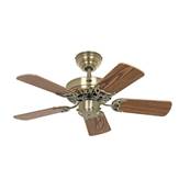 Ventilateur Plafond Royal Classic 75cm Laiton Chne