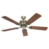 Ventilateur Plafonnier Eco Elements 132cm Laiton Chne Htre