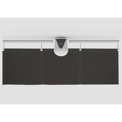 Ventilateur de Plafond Sensu Punkah 182cm Blanc Noir