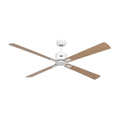 Ventilateur Plafond Eco Neo 152cm Blanc Erable Hêtre