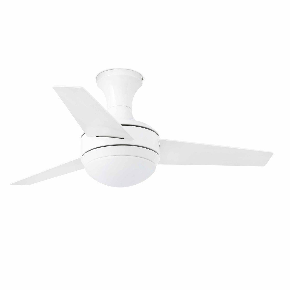 Ventilateur de Plafond Mini Ufo 101cm Blanc Erable