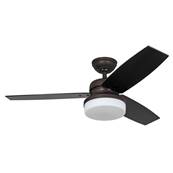 Ventilateur Plafond Galileo 122cm Bronze Noyer Noyer Vieilli