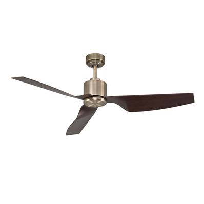 Ventilateur Plafond Climate II 127cm Laiton Noyer