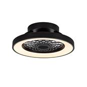 Ventilateur Plafond Tibet Mini 52,8cm Noir