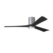 Ventilateur Plafond avec Lumière Irene-3HLK 152cm Nickel Noir