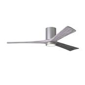 Ventilateur Plafond avec LED Irene-3HLK 152cm Nickel Bois Vieilli