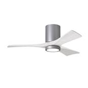 Ventilateur Plafond avec Lumire Irene-3HLK 106cm Nickel Blanc