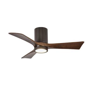 Ventilateur Plafond avec Lumière Irene-3HLK 106cm Bronze Noyer