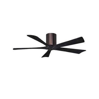 Ventilateur Plafond Irene-5H 132cm Bronze Huilé Noir